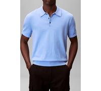 Calvin Klein Ss Supima Cotton Polo Blue Descent Talla: M | Polos Outlet | Hombre | Azul