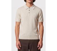 Calvin Klein Ss Supima Cotton Polo Snow Heather Talla: M | Polos Outlet | Hombre | Blanco