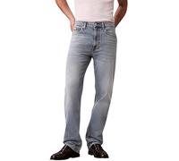 Calvin Klein STNDRD STRGHT Shiloh Jeans LV04RE703G - Jeans para Hombre, Color Azul (Shiloh), 32W/30L, Azul (Shiloh), 32W / 30L
