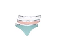 CALVIN KLEIN String paquete de 3 multi turquesa | S