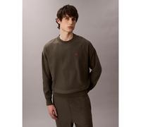CALVIN KLEIN Sudadera cerrada de cuello redondo. Color gris