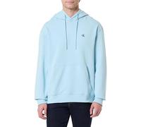 Calvin Klein Sudadera con Capucha LS EU 350TERRY Monogram LV04RC297G para Hombre, Azul (Stratosphere), L