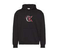 Calvin Klein LS EU 350Terry Graphic Hoodie Lv04Re255G Sudaderas, Black (Black), S para Hombre