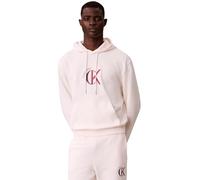 Calvin Klein Sudadera con capucha gráfica LS EU 350TERRY LV04RE255G para hombre Blanco y gris L