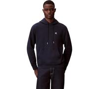 Calvin Klein Sudadera Hombre Terry Monogram de algodón de Rizo, Azul (Dark Sapphire), 2XL