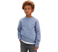 Calvin Klein Sudadera Infantil Unisex Mini Badge con Cuello Redondo, Azul (Infinity 17-4015 Tcx), 14 Años