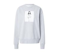 Calvin Klein Sudadera 'KATE OBSESSION BOYFRIEND' gris moteado / negro / blanco L gris moteado / negro / blanco