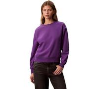 Calvin Klein Sudadera Mujer Archive Logo French Terry Crew Neck, Morado (Smokey Shadow), XS