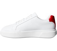 Calvin Klein Suela Gruesa con Cordones LTH Ym0ym01344 Low Top para Hombre, White Bright White Adrenaline Rush, 42 2/3 EU