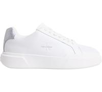 Calvin Klein Suela Gruesa para Mujer Met LTH HW0HW02988 Low Top, Color Blanco (Blanco Brillante/Plateado), 5