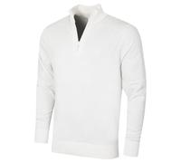 Calvin Klein Suéter 2024 Campus 1/2 Cremallera Hombre - Blanco - XL