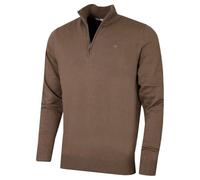 Calvin Klein Suéter 2024 Campus 1/2 Cremallera Hombre - Visón - XXXL