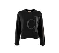 Calvin Klein Suéter de Manga Larga de algodón Liso CK Jac LV047E304G para Mujer, Color Negro (Negro), Talla S, Negro (Negro), S