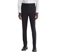 Calvin Klein Suit Pants Chaqueta de Traje de Negocios, Negro, 36 para Hombre