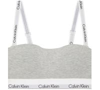 Calvin Klein Sujetador Bralette Mujer Lightly Lined Bandeau, Blanco (White), L