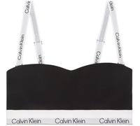 Calvin Klein Sujetador Bralette Mujer Lightly Lined Bandeau, Negro (Black), XS