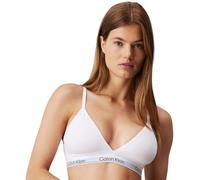 Calvin Klein Ll Triangle 000qf5650e Sujetador, Blanco (White), XS para Mujer