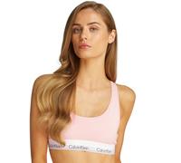 Calvin Klein Sujetador Bralette Mujer Unlined Deportivo, Rosa (Buff Pink), XL