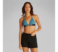 Calvin Klein Sujetador de baño triangular de mujer Azul KW0KW02854-CJ6 M