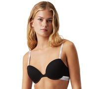 Calvin Klein Sujetador de Media Copa Lightly Lined Elástico, Negro (Black), 100C