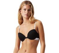 Calvin Klein Sujetador de Media Copa Lightly Lined elástico, Negro (Black), 95C