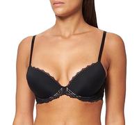 Calvin Klein Sujetador de Media Copa Mujer Lift Elástico, Negro (Black), 75D