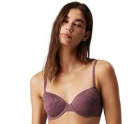 Calvin Klein Sujetador de Media Copa para Mujer Lightly Lined con Aros, Rosa (Keepsake Rose), 90A
