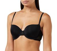 Calvin Klein Sujetador Mujer Bra con aros, Negro (Black), 70C