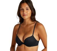 Calvin Klein Sujetador plunge Mujer Push-Up, Negro (Black), 95D