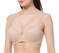 Calvin Klein Sujetador Push-Up Mujer con tirantes desmontable, Beige (Cedar), 70C