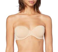 Calvin Klein Sujetador sin tirantes Mujer Light Lined Strapless con aros, Beige (Bare), 95D