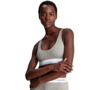 Calvin Klein Sujetador Tipo Bralette Mujer Copas Blandas, Gris (Grey Heather), L