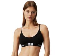 Calvin Klein Sujetador Tipo Bralette para Mujer Copas Blandas, Negro (Black), XL