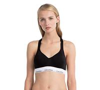 Calvin Klein Bralette Lift 000qf1654e Sostenes triángulo, Negro (Black), S Mujer