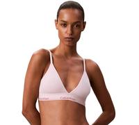 Calvin Klein Sujetador Triangular Mujer Lightly Lined con Logotipo en la Cintura, Rosa (Potpourri), L
