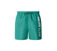 Calvin Klein Swimwear Bermudas 'Intense Power' verde / blanco S verde / blanco