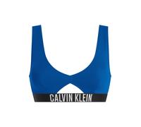 Calvin Klein Swimwear Top de bikini azul / negro / blanco Mujer Calvin Klein Swimwear 70 azul / negro / blanco