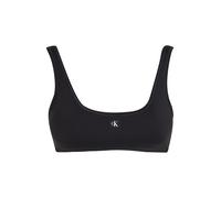 Calvin Klein Swimwear Top de bikini negro / blanco Mujer Calvin Klein Swimwear 75 negro / blanco