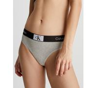 Calvin Klein Tanga - 1996 Cotton. Gris 40 (L)