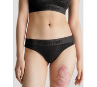 Calvin Klein Thong 87E, Mujer, Negro, L