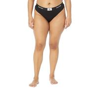 Calvin Klein Tanga moderna de algodón de talla grande 1996 (FF) negro 3X, Negro -, 3X