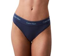 Calvin Klein Tanga Mujer String Thong Tejido elástico, Azul (Dark Denim), XL