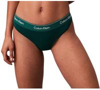 Calvin Klein Tanga Mujer String Thong Tejido elástico, Azul (Turf), M