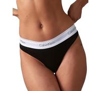 Calvin Klein Tanga Mujer Thong Elástico, Multicolor (Black), XL