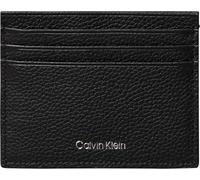 Calvin Klein Tarjetero Foil Emboss EW LV04D1060G para Hombre, Color Negro (Negro), Talla única, Negro (Negro), Talla única