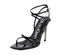 Calvin Klein Tegin, Sandalia con talón Mujer, Negro, 37.5 EU