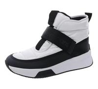 Calvin Klein Tenis Mabon para Mujer, Blanco/Negro 140, 39.5 EU