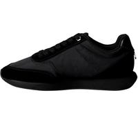 Calvin Klein Tenis Retro para Mujer con Cordones de Nailon MG Yw0yw01990, Negro Triple Negro, 38 EU
