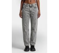 Calvin Klein The Wide Leg Jeans Grey Sterling Talla: W31 Short | Pantalones Outlet | Mujer | Gris