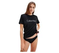Calvin Klein Thong 000QD3763E Tangas, Negro (Black), L para Mujer
